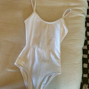 Matin White Women's One-Piece